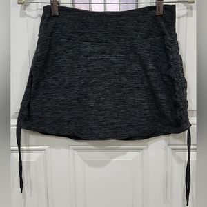 Kyodan heathered black tennis skirt skort women's size XS